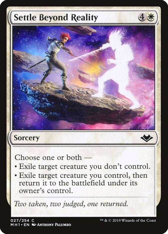 Settle Beyond Reality (27) (Modern Horizons)