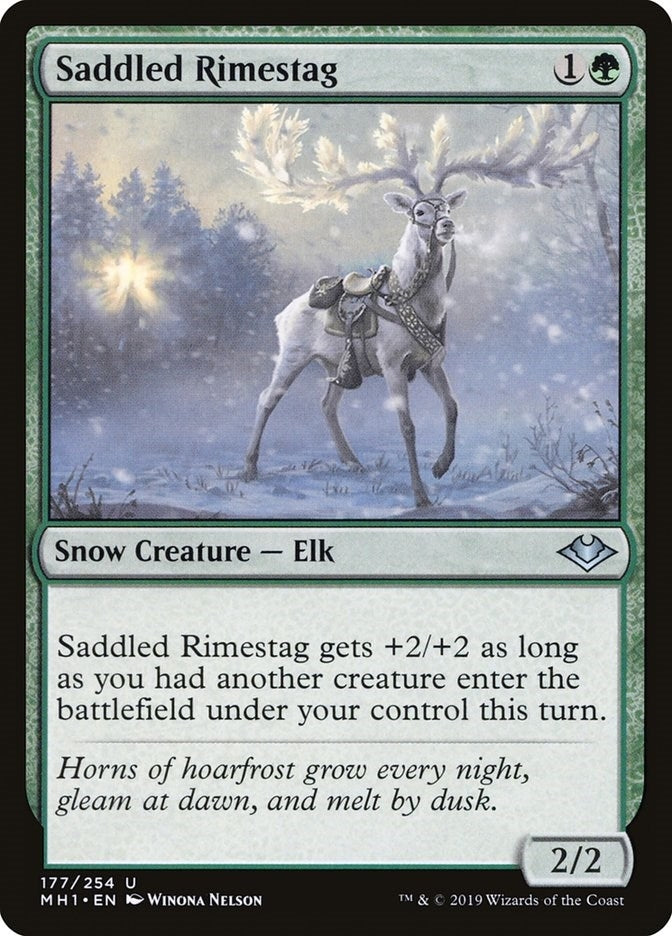 Saddled Rimestag (177) (Modern Horizons)