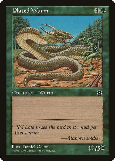 Plated Wurm (P02)