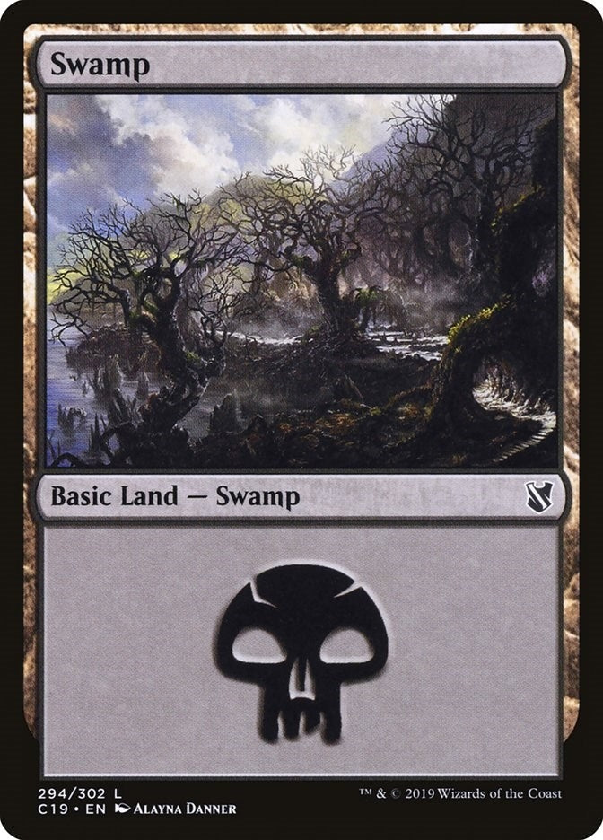 Swamp (294) (294) (Commander 2019)
