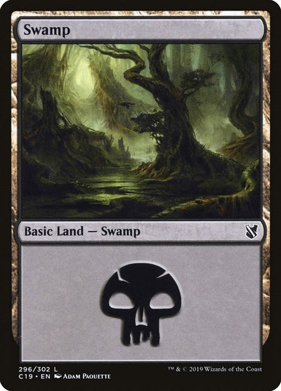 Swamp (296) (296) (Commander 2019)