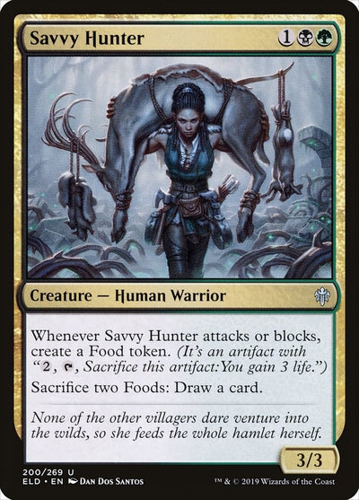 Savvy Hunter (200) (Throne of Eldraine)