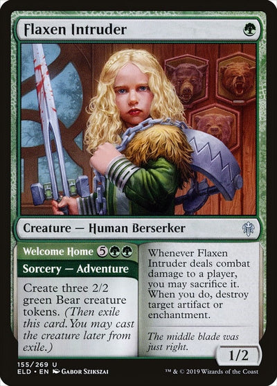 Flaxen Intruder (155) (Throne of Eldraine)