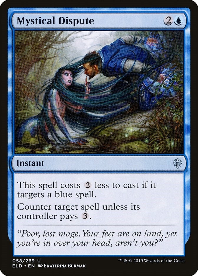 Mystical Dispute (58) (Throne of Eldraine) (Foil)