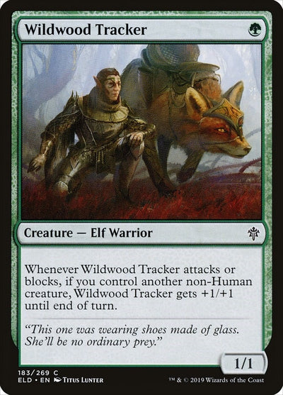 Wildwood Tracker (183) (Throne of Eldraine) (Foil)