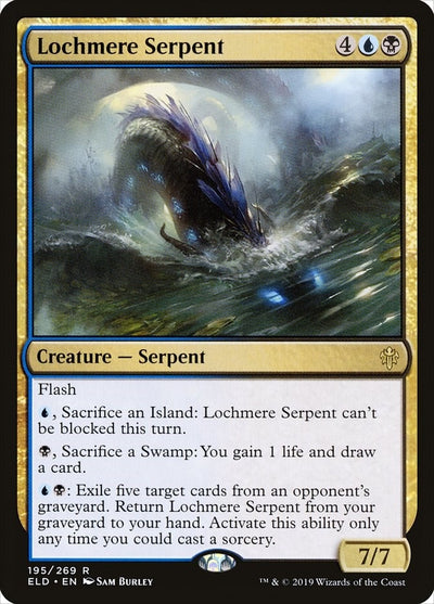 Lochmere Serpent (195) (Throne of Eldraine)