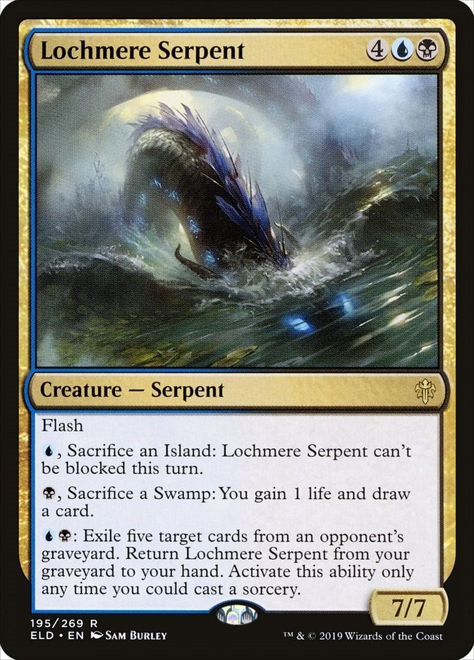 Lochmere Serpent (195) (Throne of Eldraine)