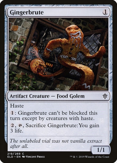 Gingerbrute (219) (Throne of Eldraine) (Foil)