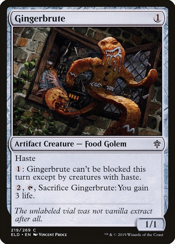 Gingerbrute (219) (Throne of Eldraine) (Foil)