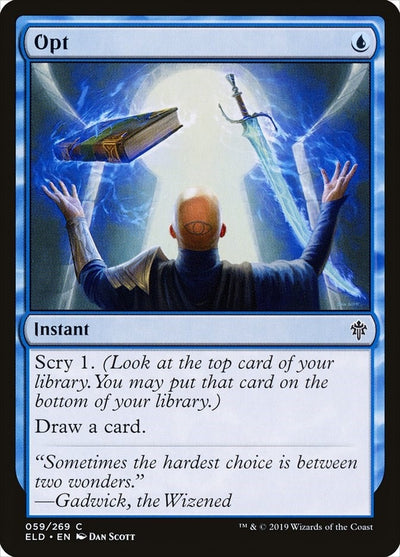 Opt (59) (Throne of Eldraine)