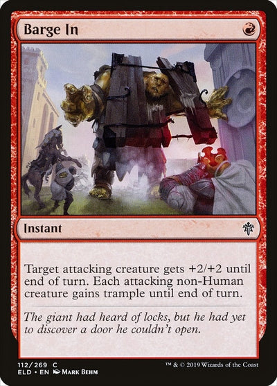 Barge In (112) (Throne of Eldraine)