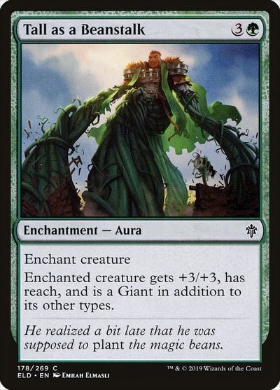 Tall as a Beanstalk (178) (Throne of Eldraine)