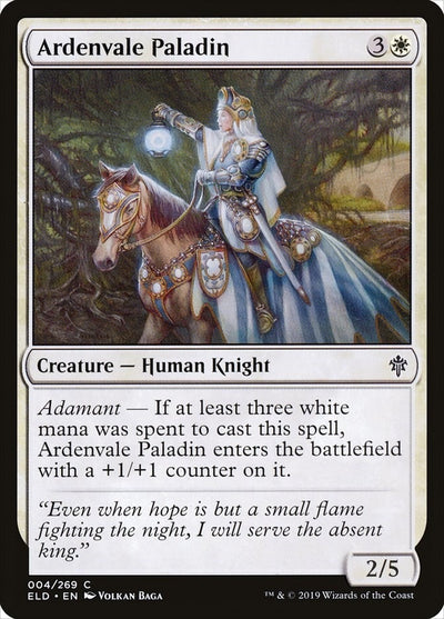 Ardenvale Paladin (4) (Throne of Eldraine)