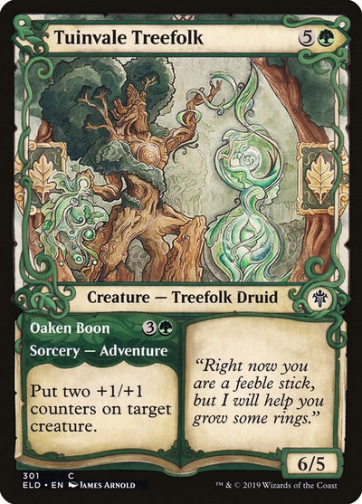 Tuinvale Treefolk (Showcase) (301) (Throne of Eldraine)