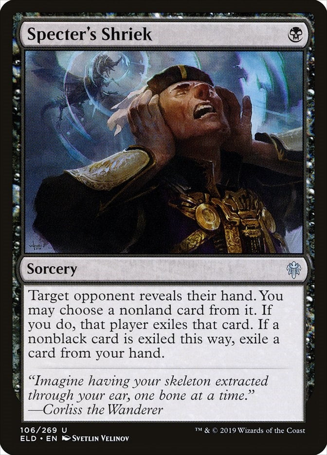 Specter's Shriek (106) (Throne of Eldraine)