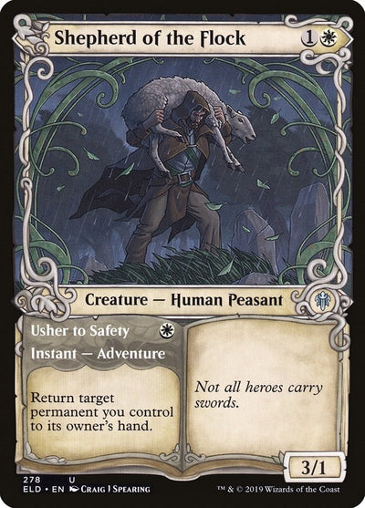Shepherd of the Flock (Showcase) (278) (Throne of Eldraine) (Foil)
