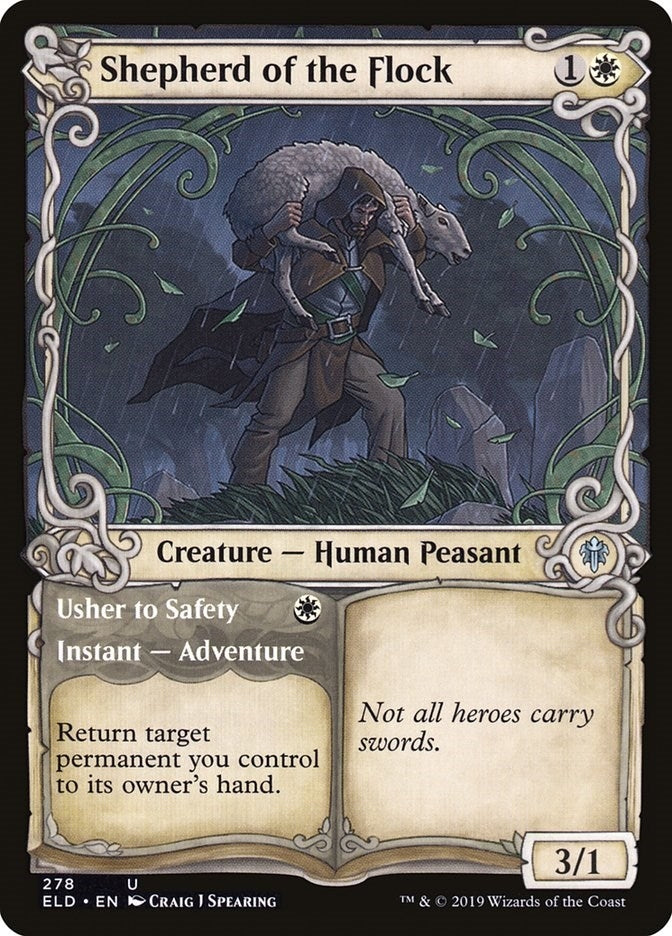 Shepherd of the Flock (Showcase) (278) (Throne of Eldraine) (Foil)
