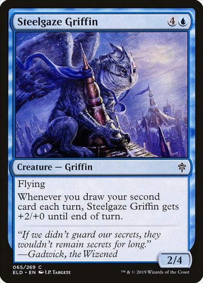 Steelgaze Griffin (65) (Throne of Eldraine)