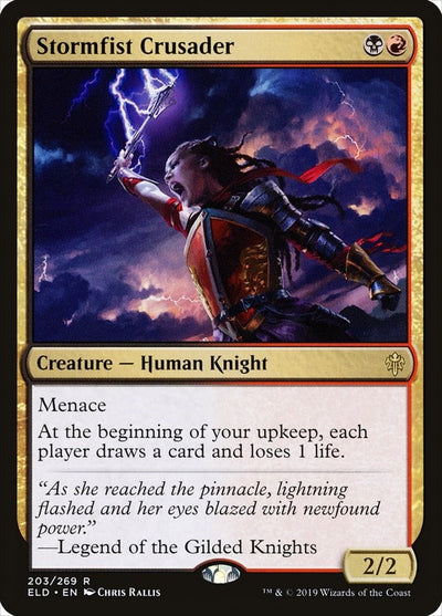 Stormfist Crusader (203) (Throne of Eldraine)