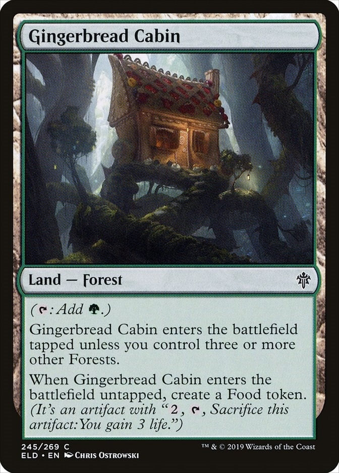 Gingerbread Cabin (245) (Throne of Eldraine)