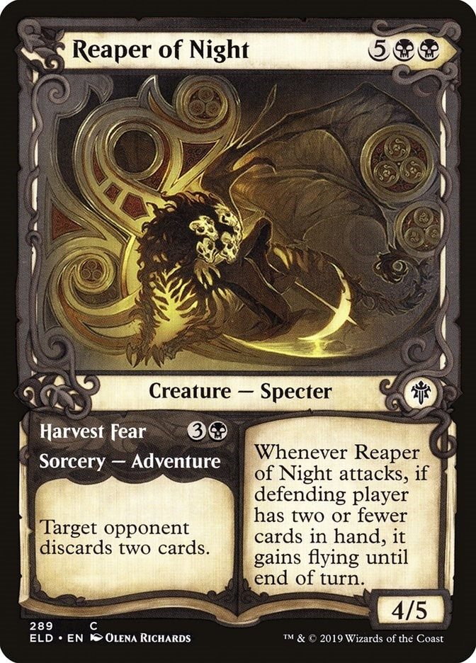 Reaper of Night (Showcase) (289) (Throne of Eldraine)