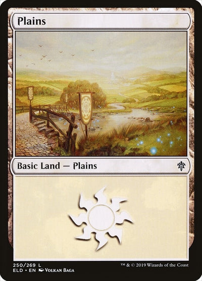 Plains (250) (Throne of Eldraine)