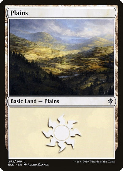 Plains (252) (252) (Throne of Eldraine)