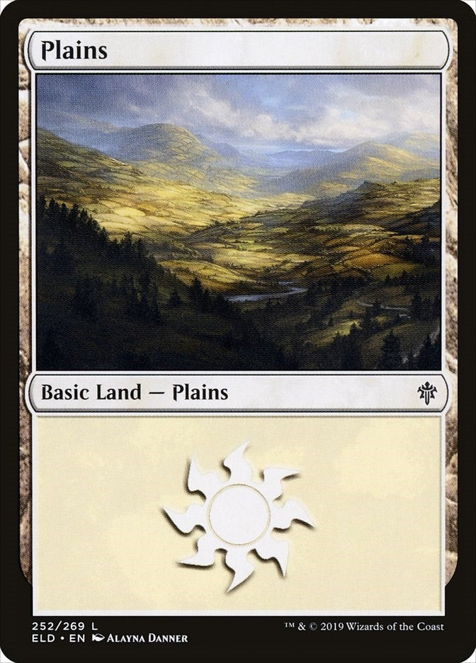 Plains (252) (252) (Throne of Eldraine)