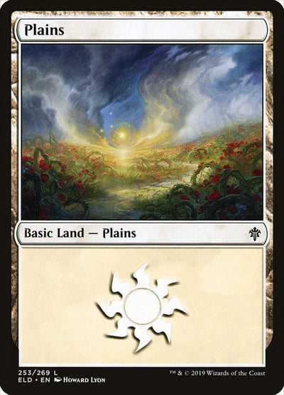 Plains (253) (253) (Throne of Eldraine)