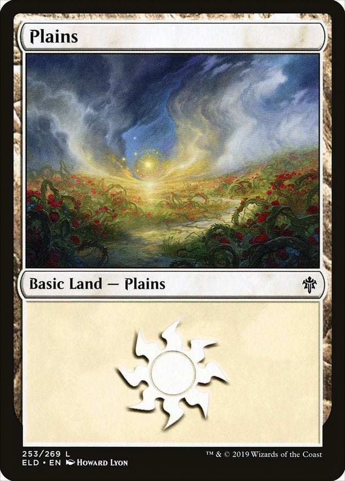 Plains (253) (253) (Throne of Eldraine)