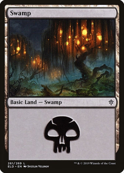 Swamp (261) (261) (Throne of Eldraine)