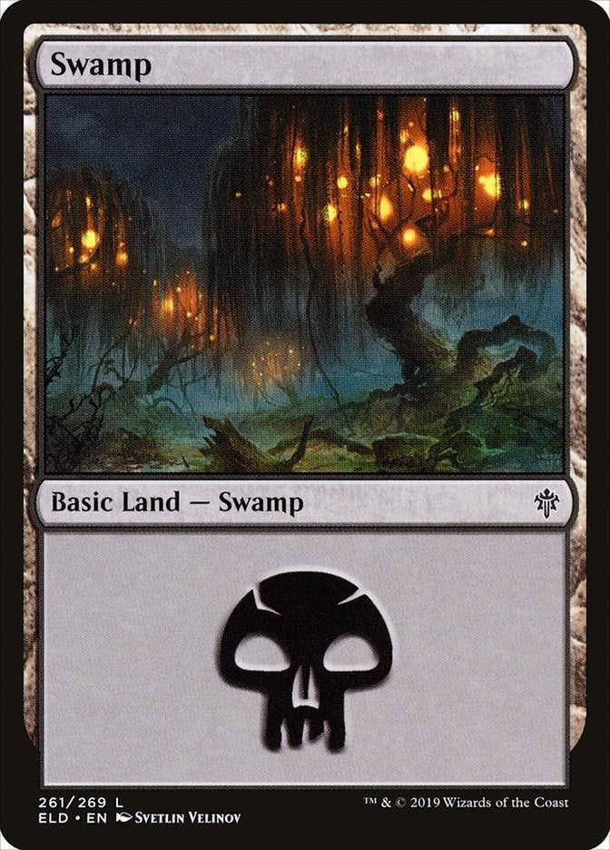 Swamp (261) (261) (Throne of Eldraine)