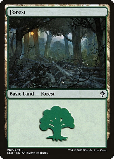 Forest (267) (267) (Throne of Eldraine)