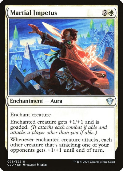 Martial Impetus (28) (Commander 2020)