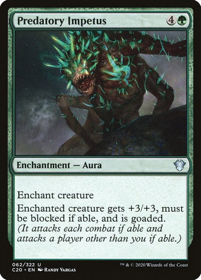 Predatory Impetus (62) (Commander 2020)