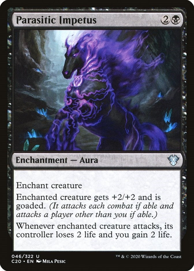 Parasitic Impetus (46) (Commander 2020)