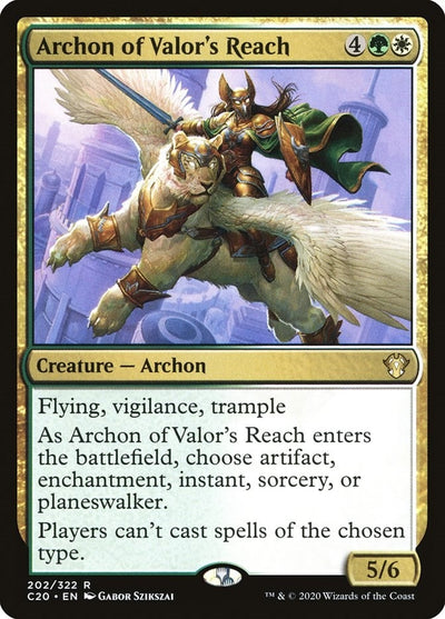 Archon of Valor's Reach (202) (Commander 2020)