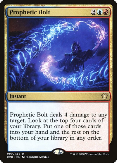 Prophetic Bolt (227) (Commander 2020)