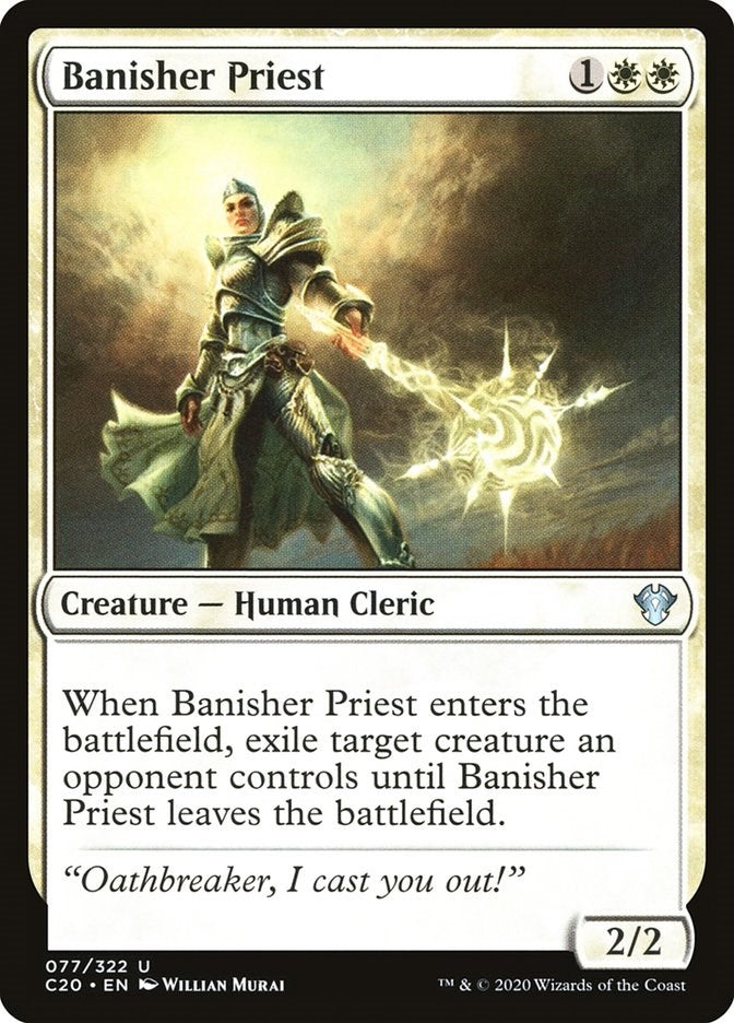 Banisher Priest (77) (Commander 2020)