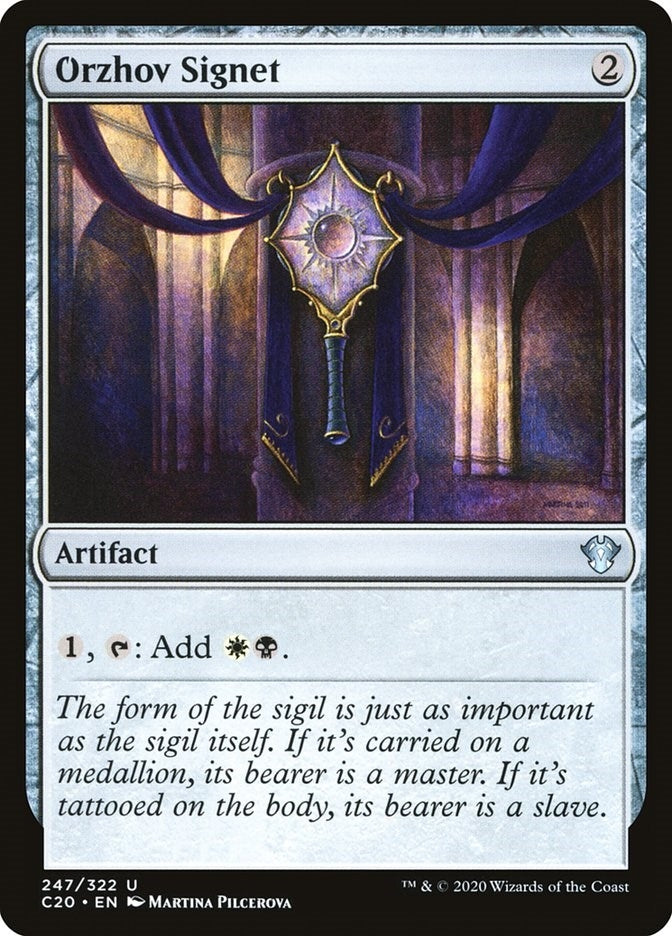 Orzhov Signet (247) (Commander 2020)