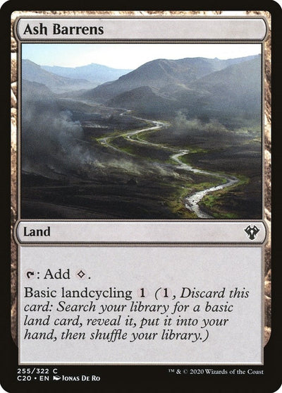Ash Barrens (255) (Commander 2020)