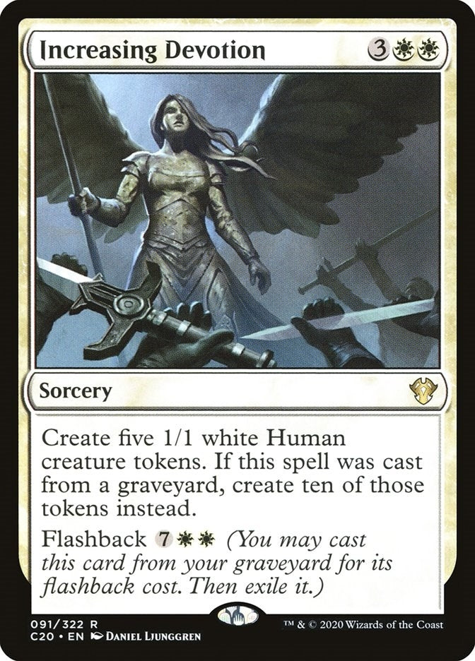 Increasing Devotion (91) (Commander 2020)