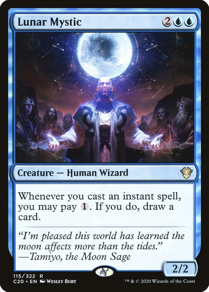 Lunar Mystic (115) (Commander 2020)