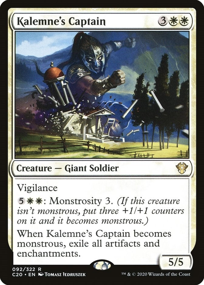 Kalemne's Captain (92) (Commander 2020)