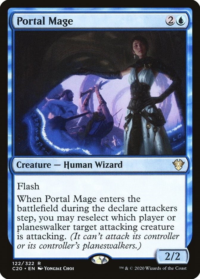 Portal Mage (122) (Commander 2020)