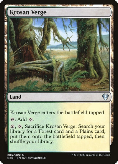 Krosan Verge (285) (Commander 2020)