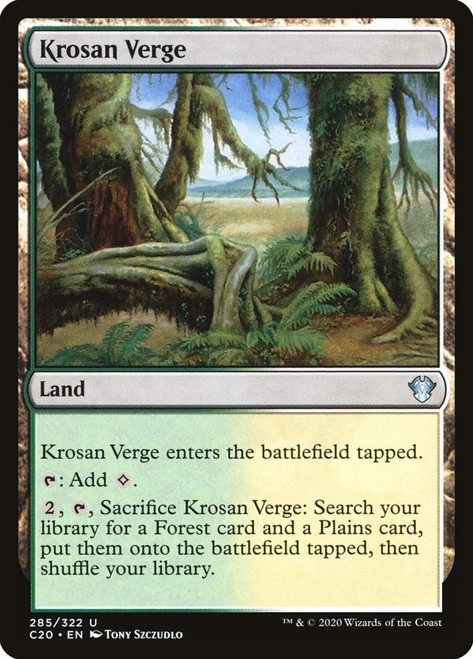 Krosan Verge (285) (Commander 2020)