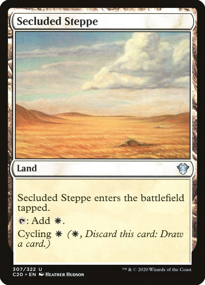 Secluded Steppe (307) (Commander 2020)