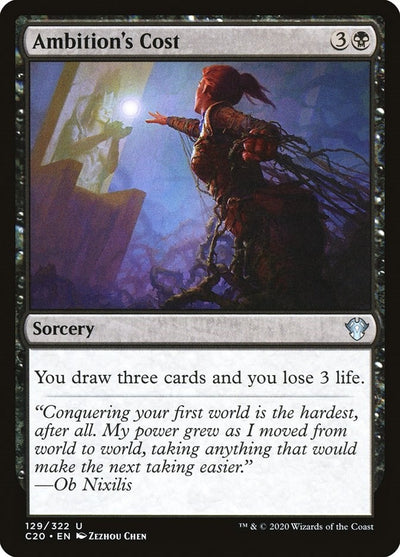 Ambition's Cost (129) (Commander 2020)