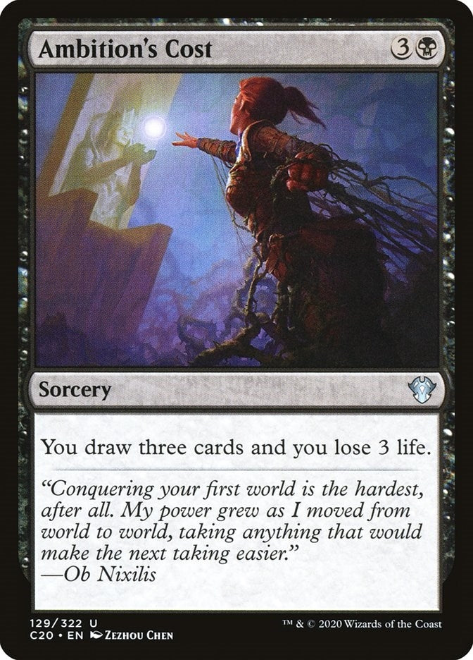 Ambition's Cost (129) (Commander 2020)